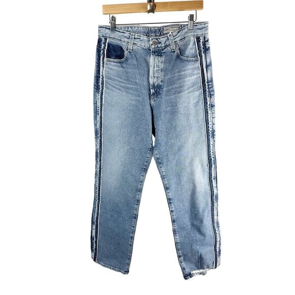 AG Adriano Goldschmied Alexxis Vintage High Rise Straight Jean Size 31 - Picture 1 of 14